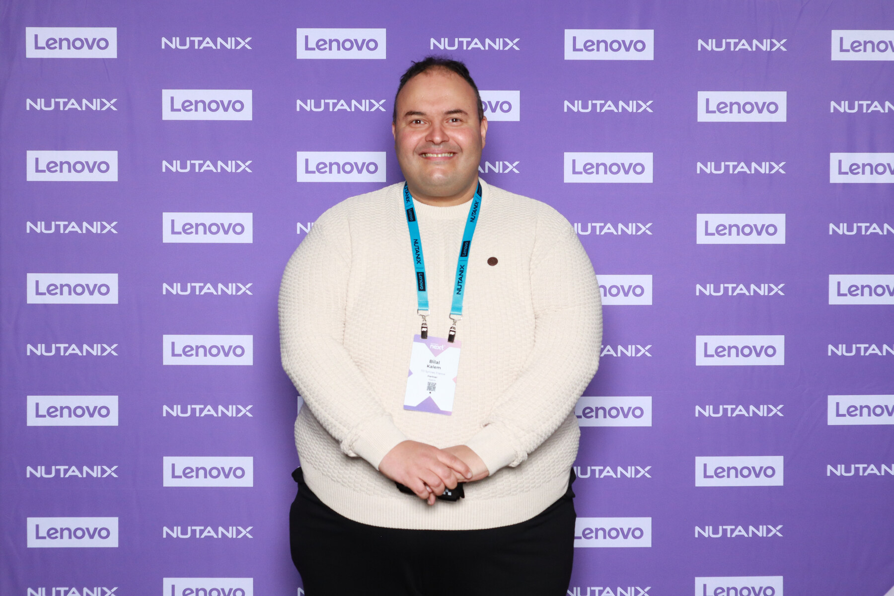 Bilal Kalem, Nutanix Certified Instructor, lors d'un événement Nutanix